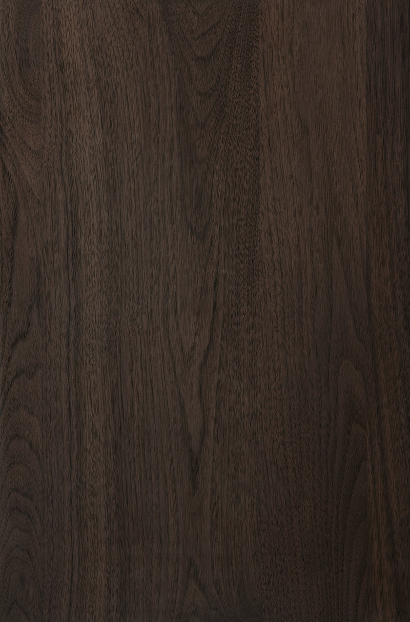 Isla Porter's "Espresso Martini" wood finish sample on Walnut wood