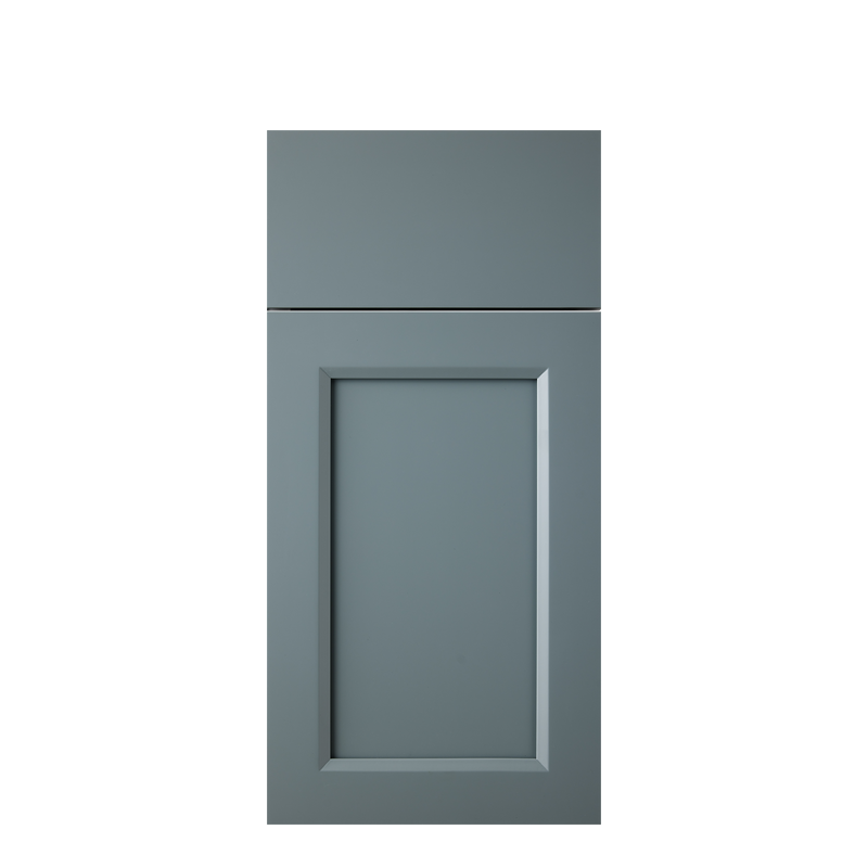 Isla Porter's Whit cabinet door style in "The Mood" paint color