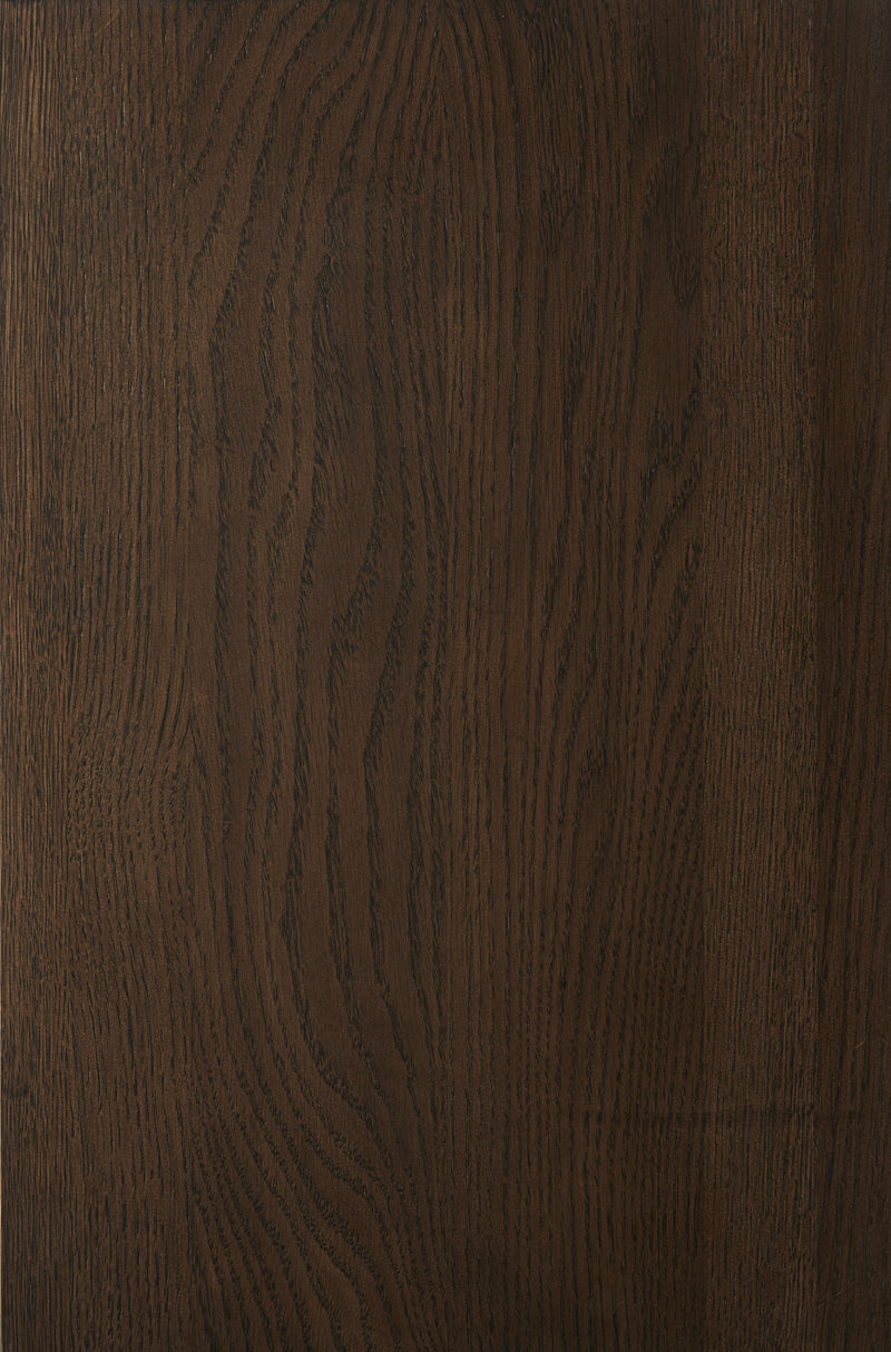 Isla Porter's "Beaver" wood finish sample on White Oak wood