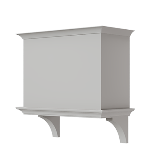 Isla Porter's Jane Box Bracket custom range hood